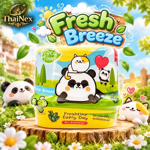 Fresh Time Fresh Breeze Scented Gel Air Freshener 180g 