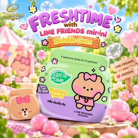 Fresh Time Bubble Gum Scented Gel 155g