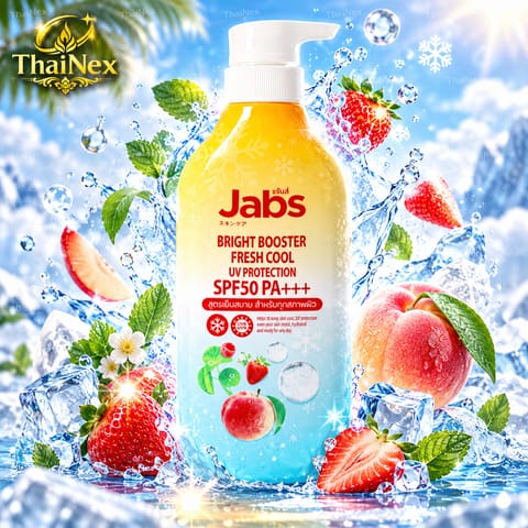 Jabs Bright Booster Fresh Cool UV Protection SPF50 PA+++ 450ml