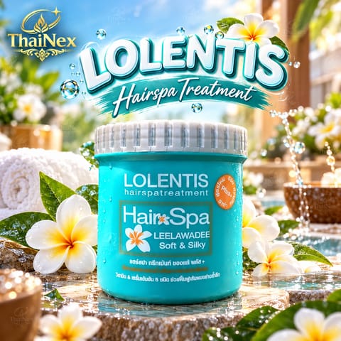 Lolentis Hair Spa Treatment Nano Leelawadee Soft & Silky 500ml