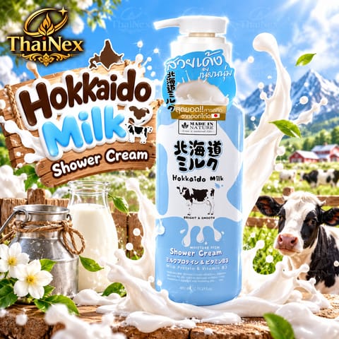 Beauty Buffet Made in Nature Hokkaido Milk Moisture Rich Shower Cream 700ml