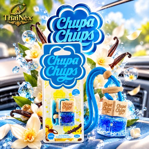 Chupa Chups Car Air Freshener Vanilla (5ml)