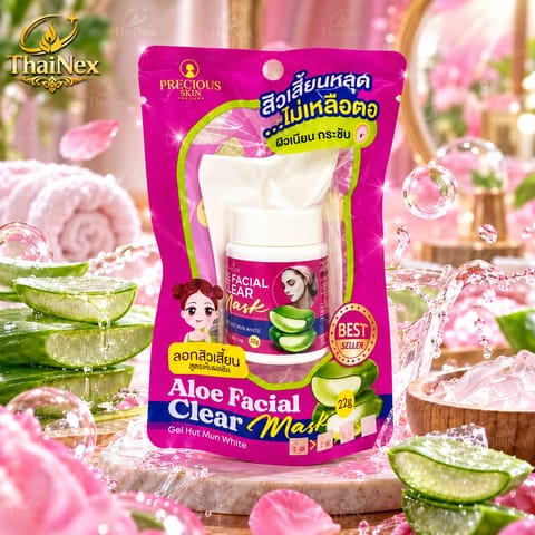 Precious Skin Aloe Facial Clear Peel-Off Mask 22g