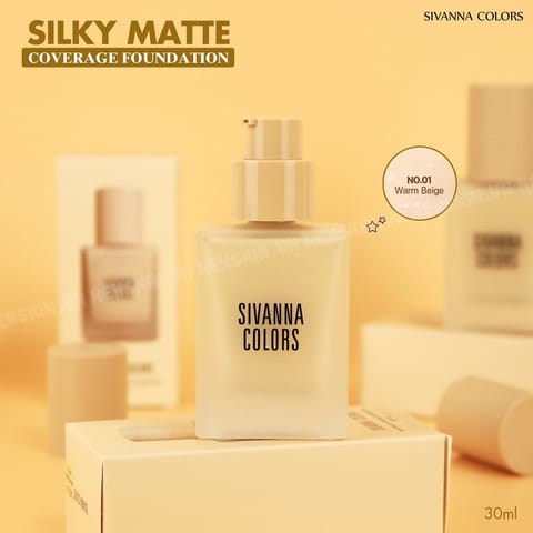 Sivanna Colors Silky Matte Coverage Foundation