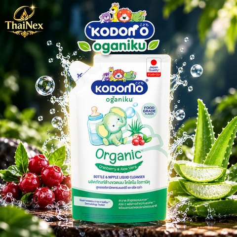 Kodomo Bottle and Nipple Cleanser Organik Refill 600 ML.