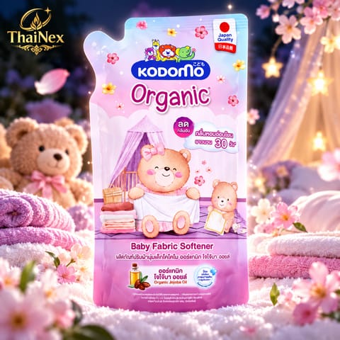 Kodomo Organic Jojoba Oil Baby Fabric Softener 550ml 3+