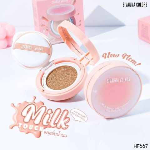 Sivanna Colors Milk Touch Air Cushion Oil Control 7.5g