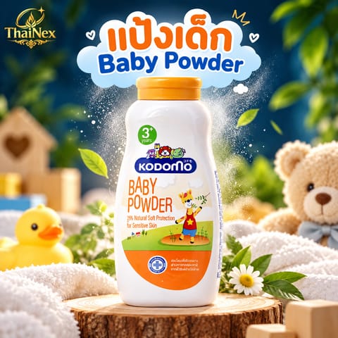 Kodomo Natural Soft Protection Baby Powder 160g