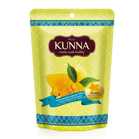 Kunna Premium Golden Soft-Dried Mango 75G.