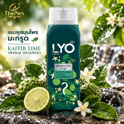 LYO Kaffir Lime Herbal Shampoo 200ml