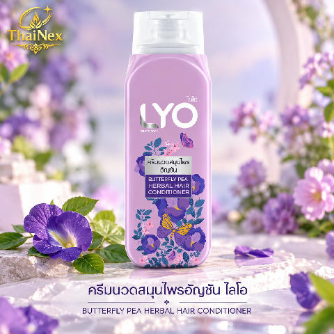 LYO Butterfly Pea Herbal Shampoo