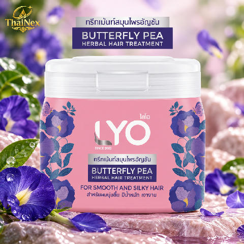 LYO Butterfly Pea Herbal Hair Treatment 200ml