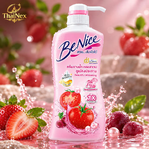 BeNice Shower Cream Beautiful Whitening 400ml