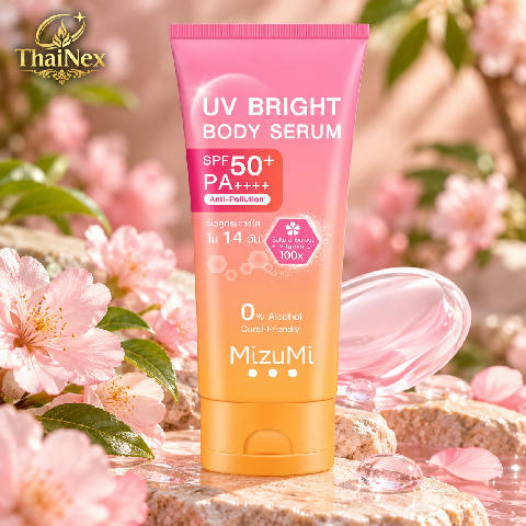 Mizumi UV Bright Body Serum SPF50+ PA++++ 180ml
