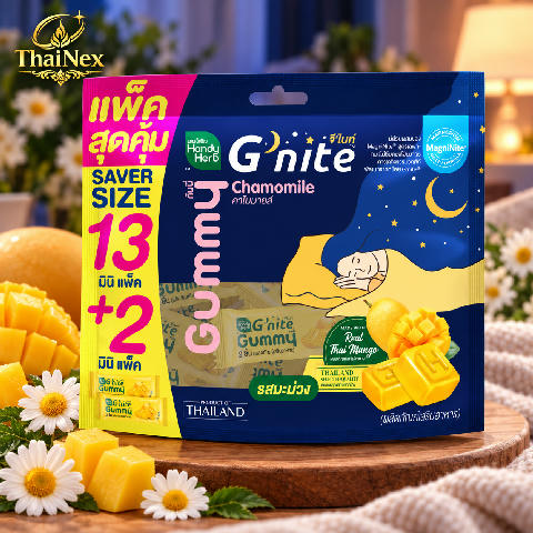 Handy Herb G'nite Gummy Chamomile Mango Flavor