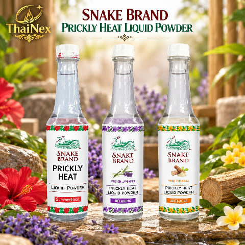 Snake Brand Prickly Heat Liquid Powder 80ml
