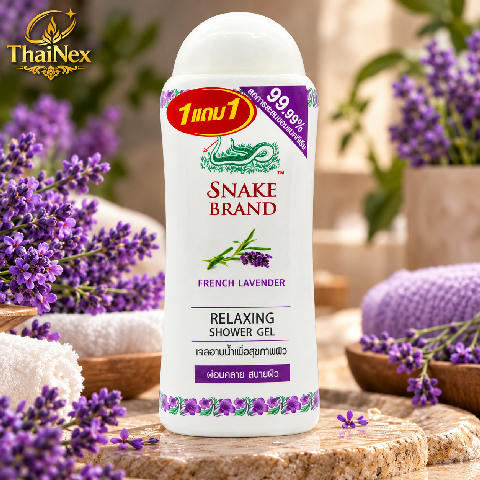 Snake Brand Shower Gel Relaxing [180ml x 2pcs]