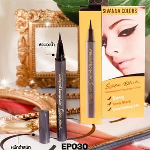 Sivanna Colors Waterproof Sponge Liner Super Black – EP030