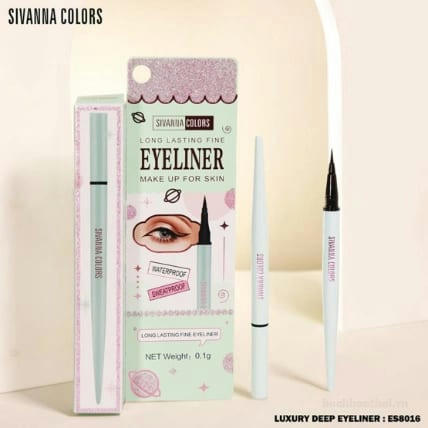 Sivanna Colors Luxury Deep Long-Lasting Fine Eyeliner – ES8016