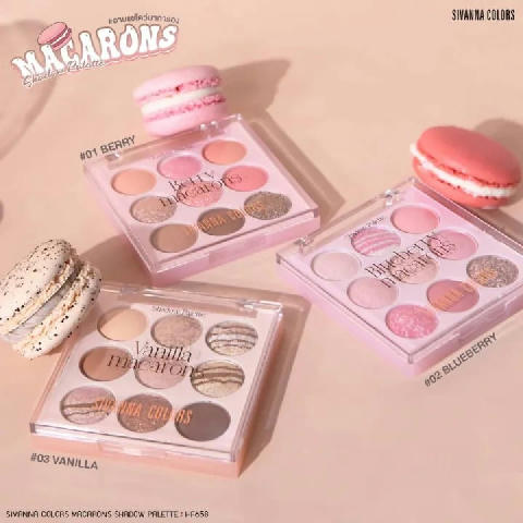 Sivanna Colors Macarons Eyeshadow Palette – HF658