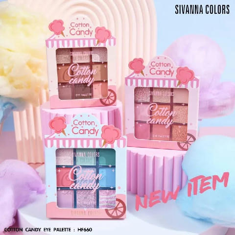 Sivanna Colors Cotton Candy Eye Palette – HF660