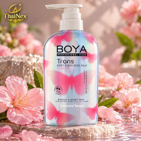 Boya Trans Body Cleansing Milk – Crystal Bright 475ml