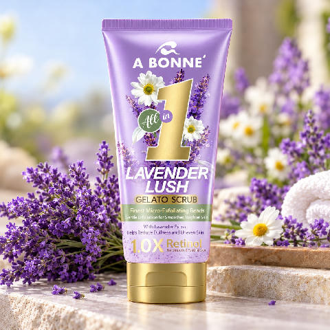 Abonne Lavender Lush Gelato Scrub 300g