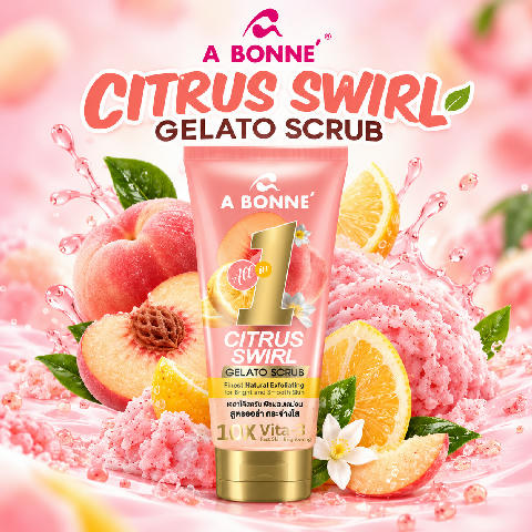 Abonne Citrus Swirl Gelato Scrub 300g
