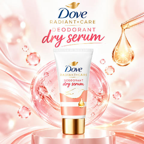 Dove Radiant + Care Deodorant Dry Serum Niacinamide & Vitamin C&E 40ml