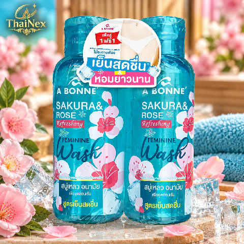 A Bonne Collagen & Chamomile Soothing Feminine Wash Twin Pack 100ml × 2