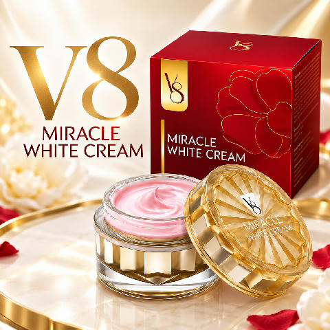 V8 Miracle White Cream 20g