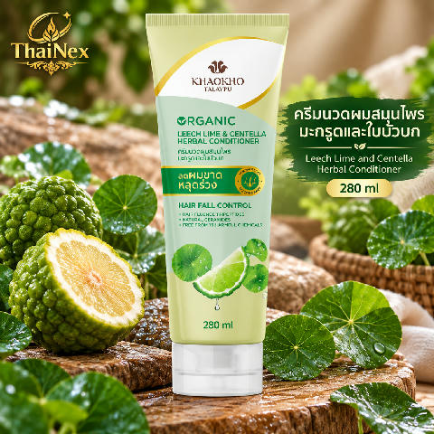 Khaokho Talaypu Conditioner Leech Lime And Centella Organic 280ml