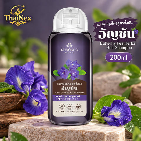 Khaokho Talaypu Butterfly Pea Shampoo 200ml