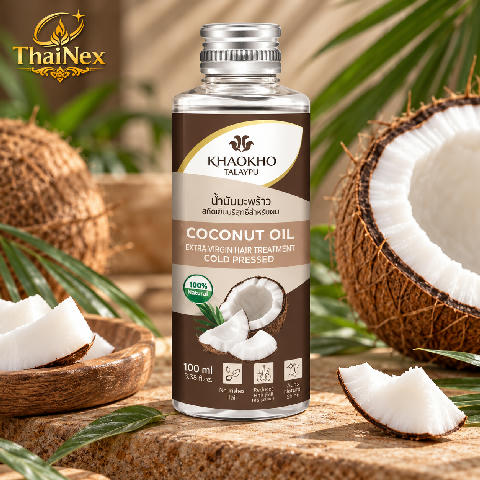 Khaokho Talaypu Pure Oil Coconut Edible 100ml