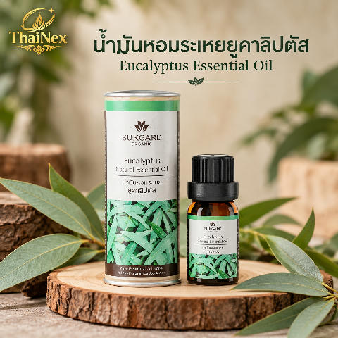 Khaokho Eucalyptus Natural Essential Oil 10ml